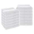 OLIVIA ROCCO Rhodes Towel White 100% Cotton Hotel Quality Soft Super Absorbent Hand Bath - Joe’s Haven