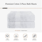 OLIVIA ROCCO Rhodes Towel White 100% Cotton Hotel Quality Soft Super Absorbent Hand Bath - Joe’s Haven