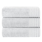 OLIVIA ROCCO Monaco 3 Pack Extra Large Bath Sheets 500GSM 100% Cotton Highly Absorbent - Joe’s Haven