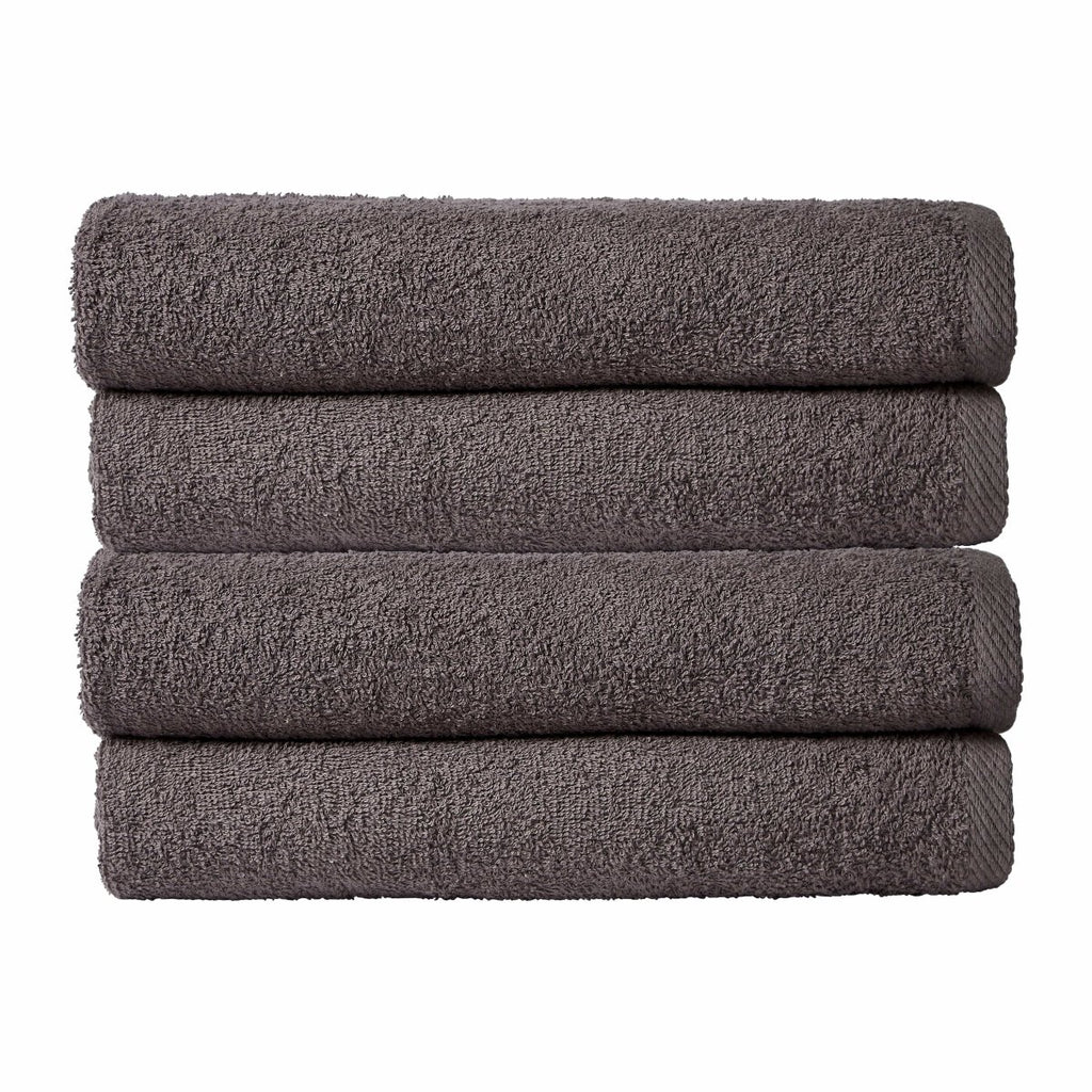 OLIVIA ROCCO Pack Of 4 Large Quick - Drying Indus Valley Cotton Bath Sheets 80x140cm - Joe’s Haven