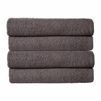 OLIVIA ROCCO Pack Of 4 Large Quick - Drying Indus Valley Cotton Bath Sheets 80x140cm - Joe’s Haven