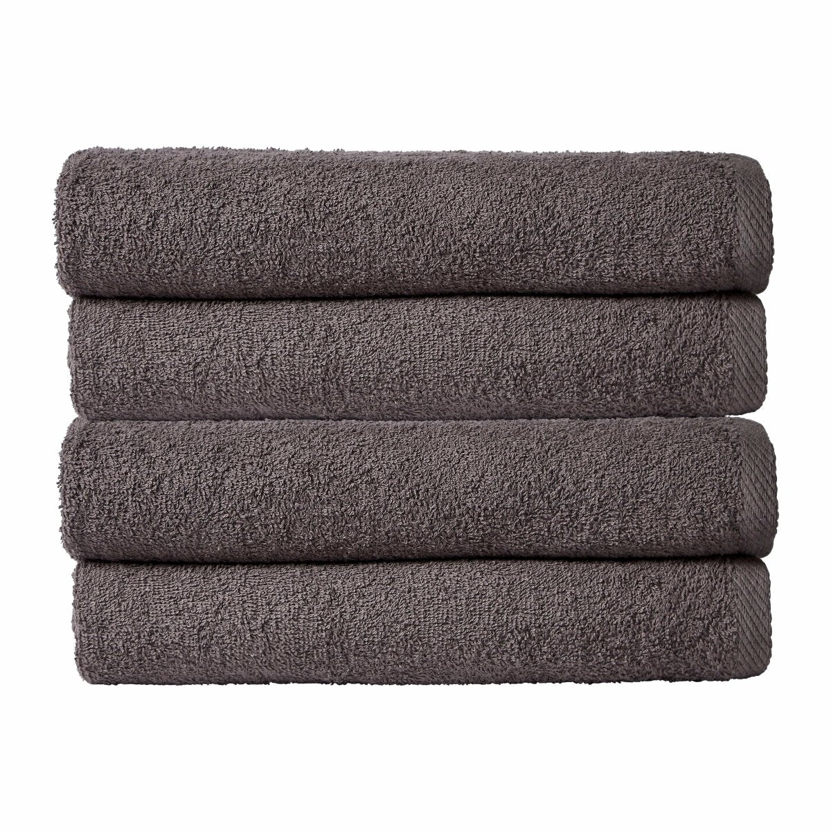OLIVIA ROCCO Pack Of 4 Large Quick - Drying Indus Valley Cotton Bath Sheets 80x140cm - Joe’s Haven