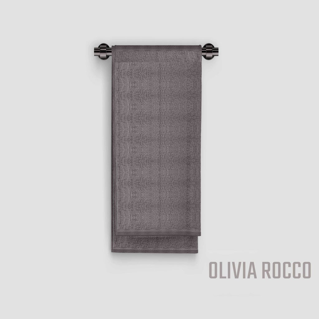 OLIVIA ROCCO Pack Of 4 Large Quick - Drying Indus Valley Cotton Bath Sheets 80x140cm - Joe’s Haven
