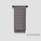 OLIVIA ROCCO Pack Of 4 Large Quick - Drying Indus Valley Cotton Bath Sheets 80x140cm - Joe’s Haven
