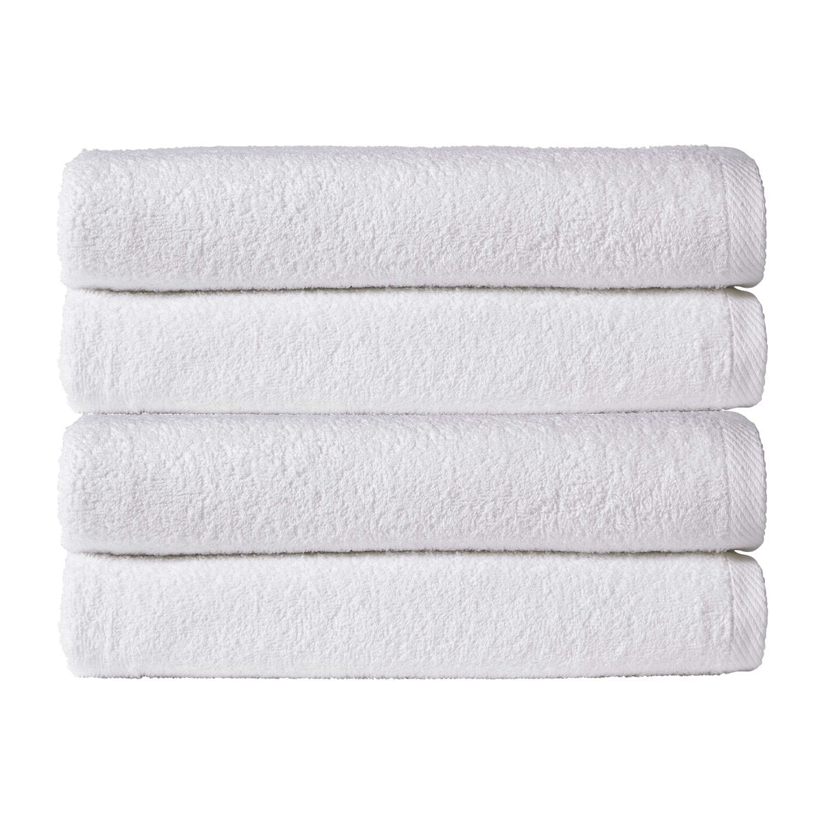 OLIVIA ROCCO Pack Of 4 Large Quick - Drying Indus Valley Cotton Bath Sheets 80x140cm - Joe’s Haven