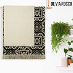 OLIVIA ROCCO 4 Piece Moroccan Towel Set 100% Cotton 500GSM High Absorbency Bath Towels - Joe’s Haven