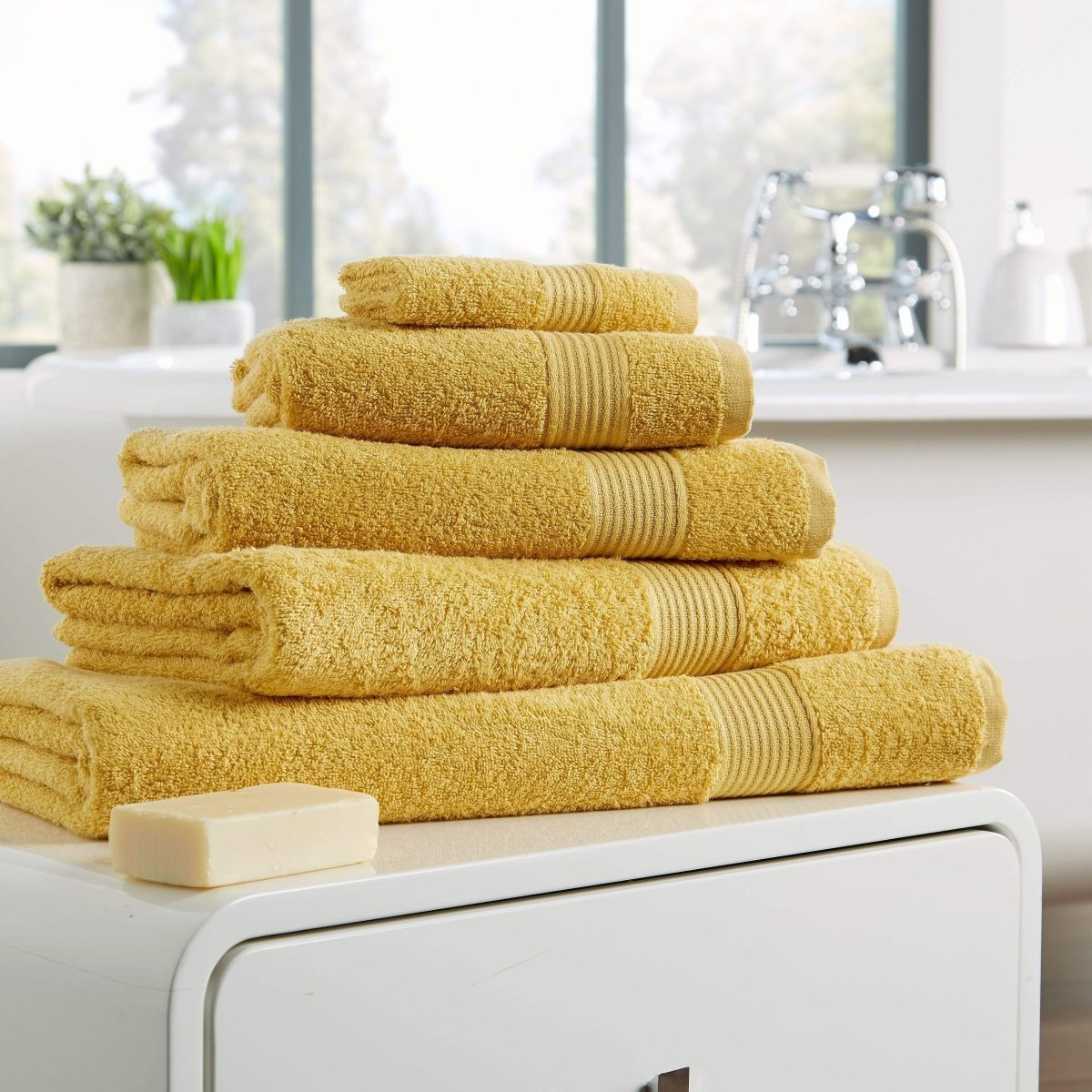 OLIVIA ROCCO Egyptian Cotton Towels 500GSM High Absorbency Soft Durable OEKO TEX - Joe’s Haven