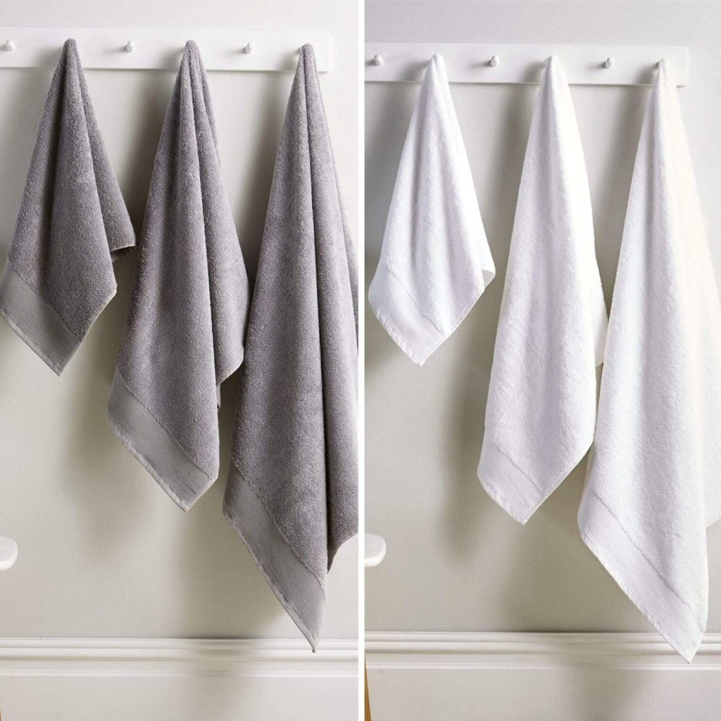 OLIVIA ROCCO Bamboo Cotton Luxury 600GSM Bath Towels Eco Friendly Highly Absorbent - Joe’s Haven