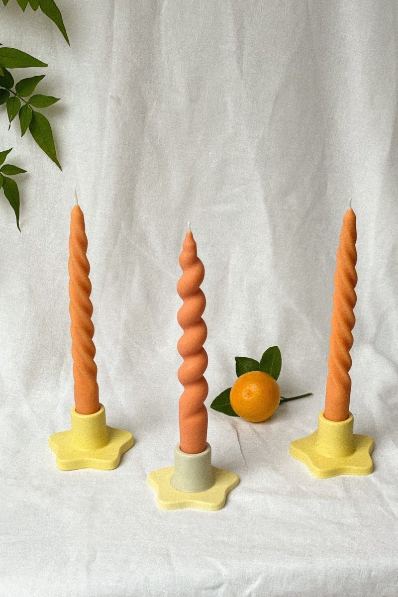 Spiral Taper Candles Bundle of 4 - Joe’s Haven