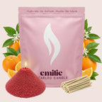 Orange Scented Pearled Candle - Joe’s Haven