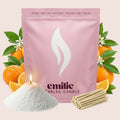 Orange Scented Pearled Candle - Joe’s Haven