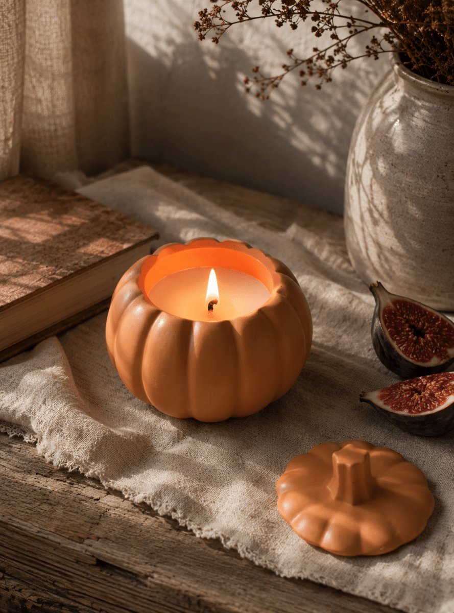 Pumpkin Jar Scented Candle - Joe’s Haven
