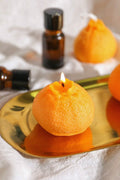 Orange Shaped Candle - Joe’s Haven