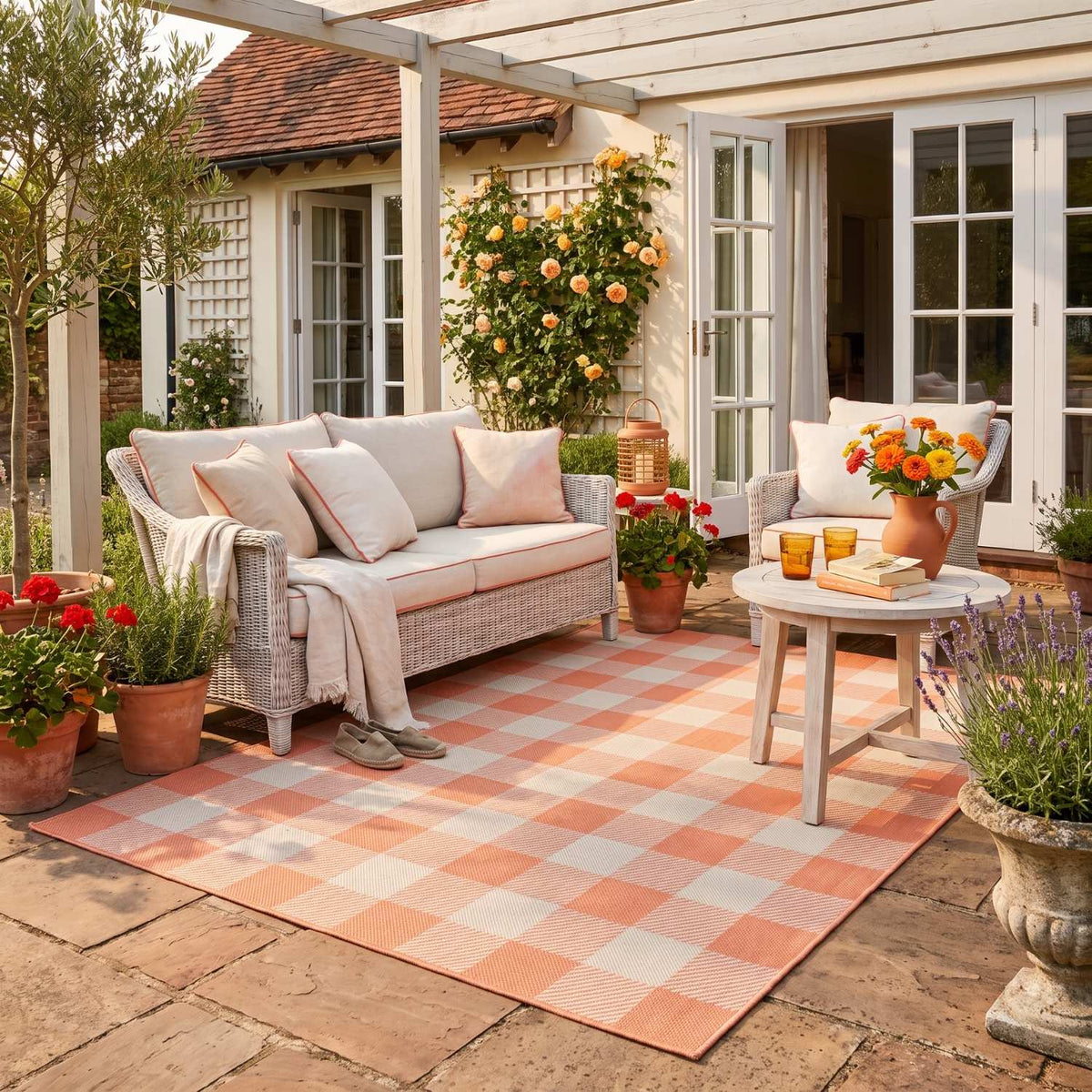 Ecology Outdoor Rug Orange | 700OR - Joe’s Haven