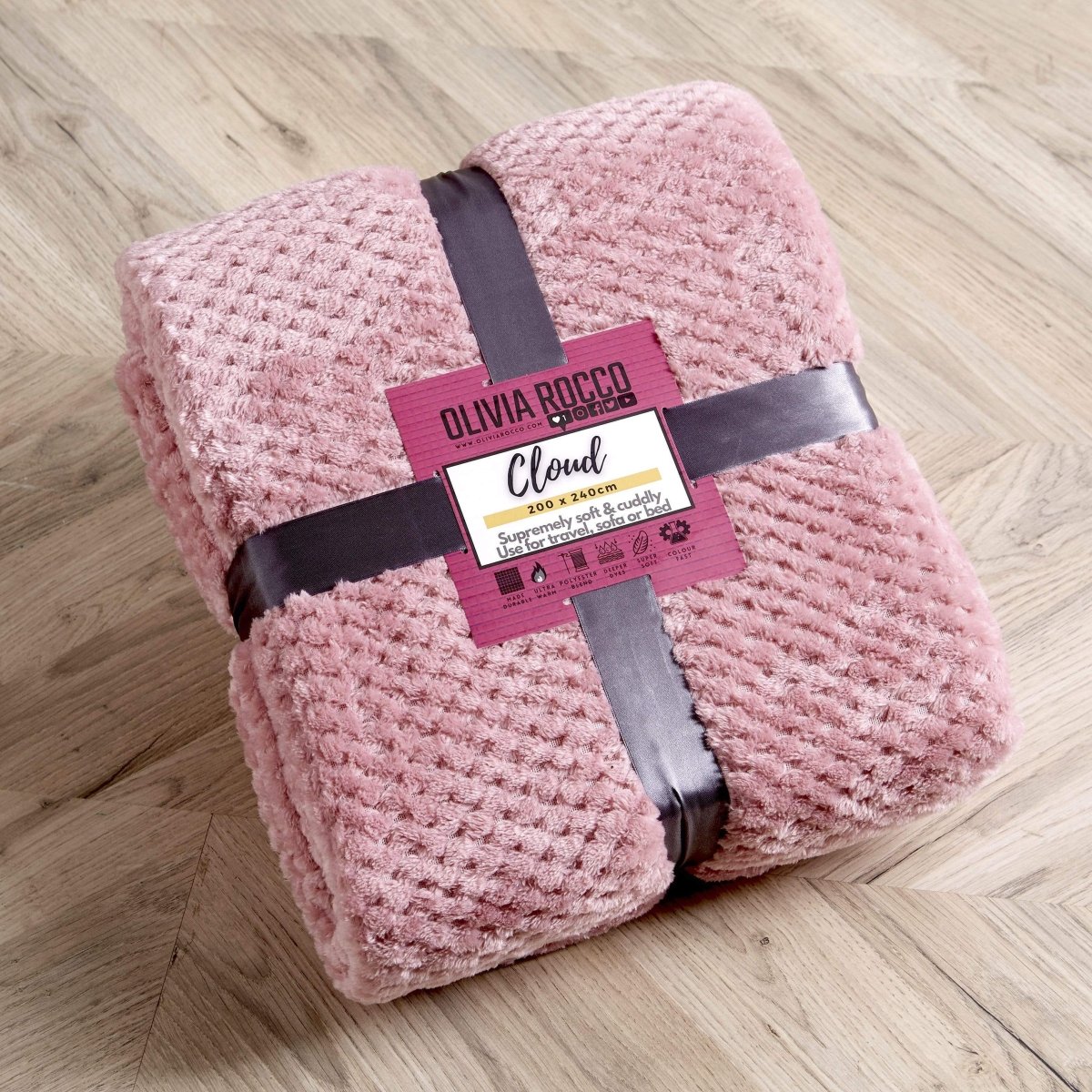 Oversized Chunky Soft Fleece Blanket Cloud Throw - Joe’s Haven