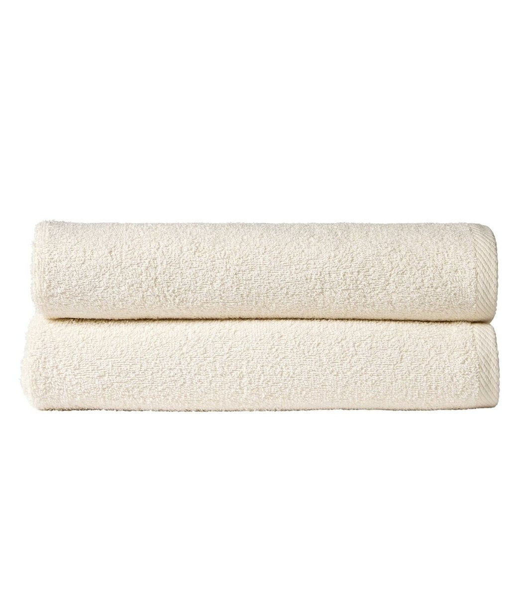 Pack of 2 Large Quick - Drying Lightweight Cotton Bath Sheets - Joe’s Haven