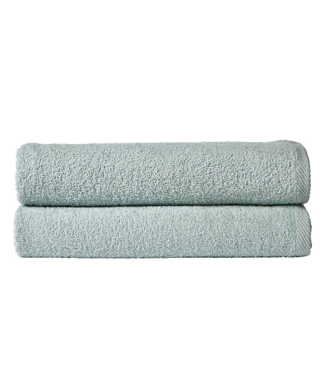 Pack of 2 Large Quick - Drying Lightweight Cotton Bath Sheets - Joe’s Haven