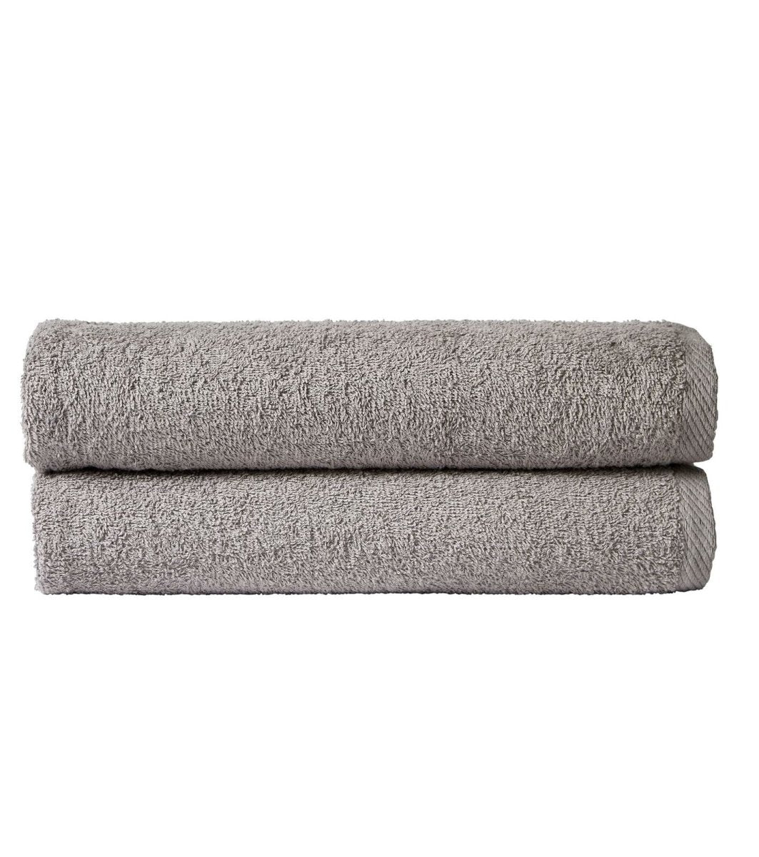 Pack of 2 Large Quick - Drying Lightweight Cotton Bath Sheets - Joe’s Haven
