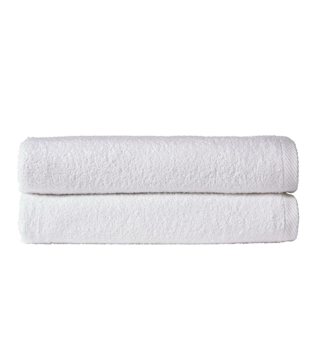 Pack of 2 Large Quick - Drying Lightweight Cotton Bath Sheets - Joe’s Haven