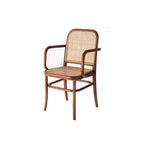 Paris G04 Rattan Dining Chair, Walnut - Joe’s Haven