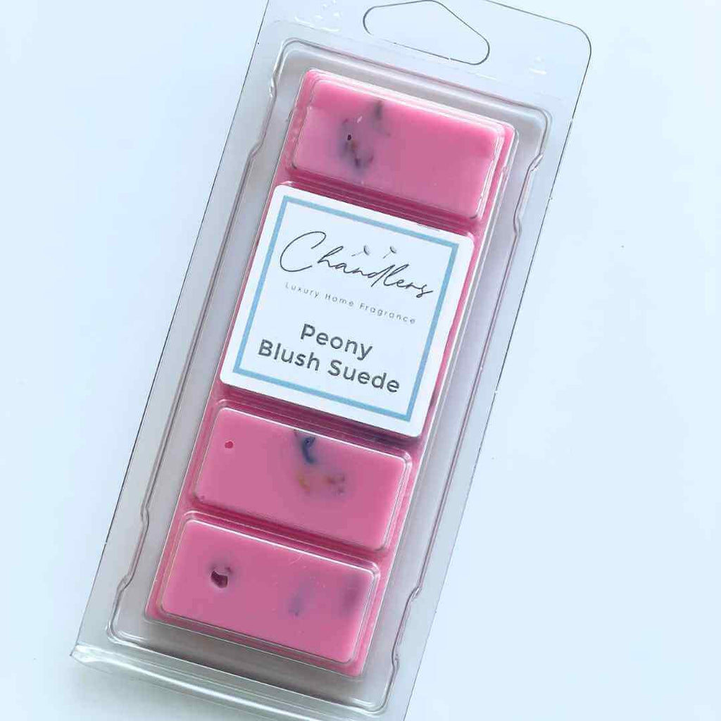 Peony & Blush Suede Wax Melt Snapbar