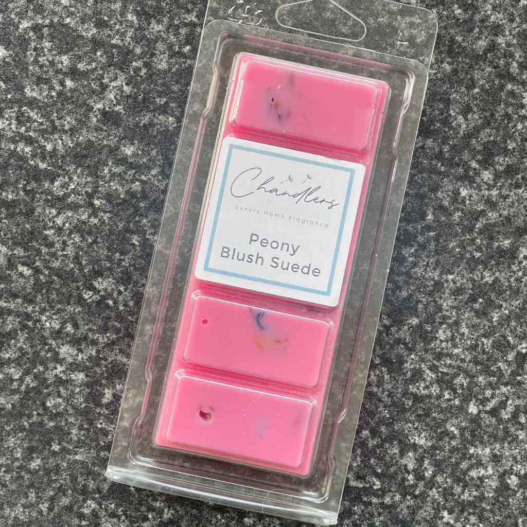 Peony & Blush Suede Wax Melt Snapbar