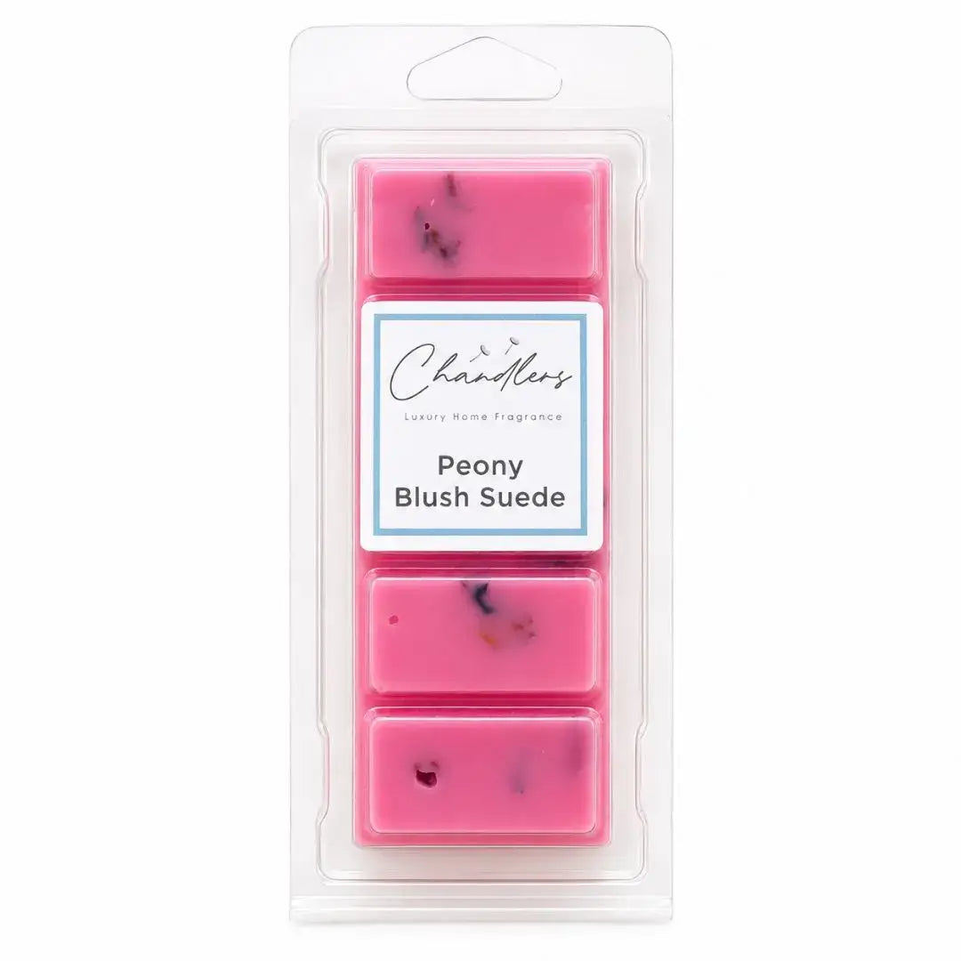 Peony & Blush Suede Wax Melt Snapbar