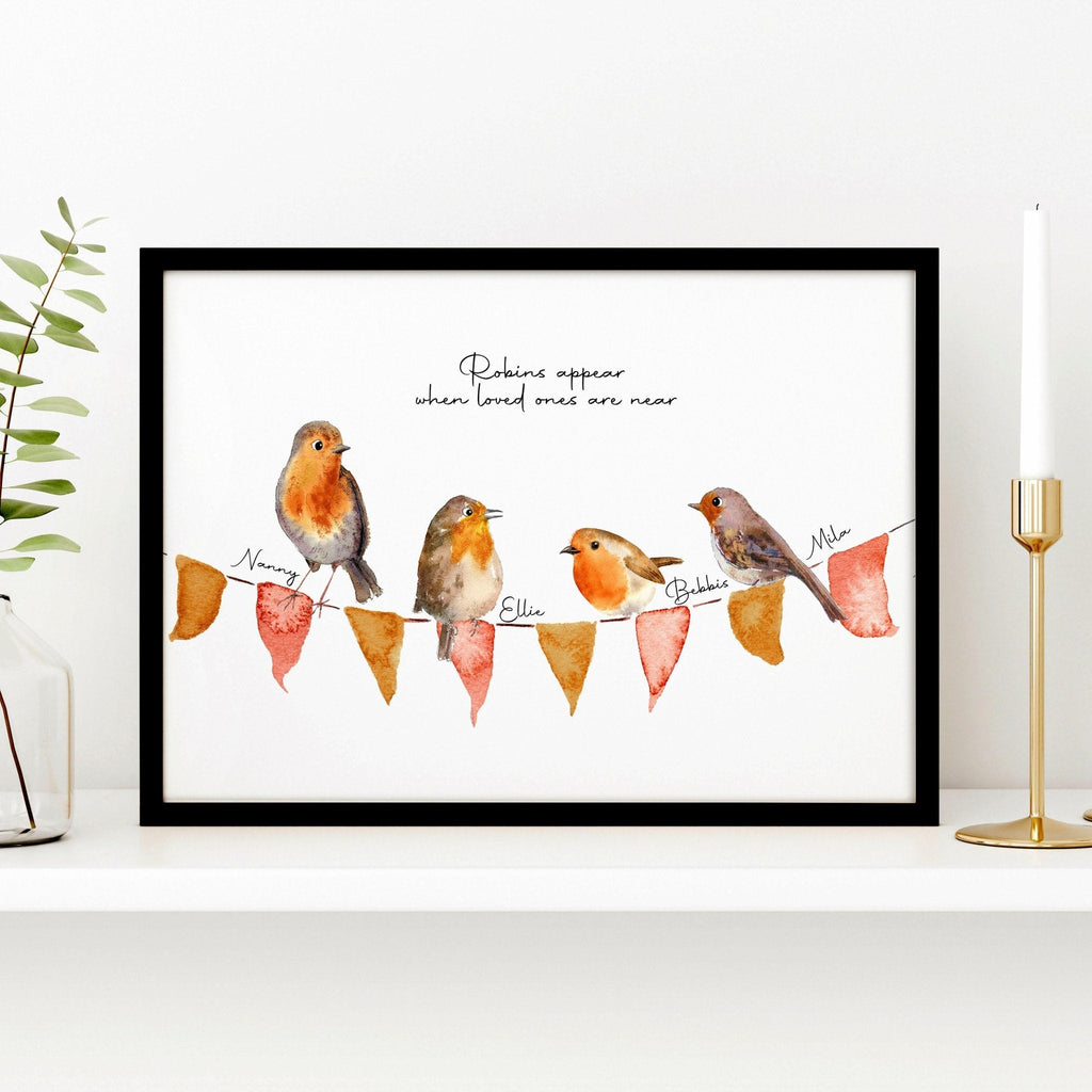 Family tree frame | Personalised wall art print