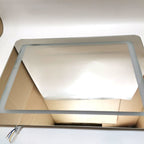 LED Bathroom Mirror 700x500mm Demister Shaver Socket Sensor Switch EMKE - Joe’s Haven
