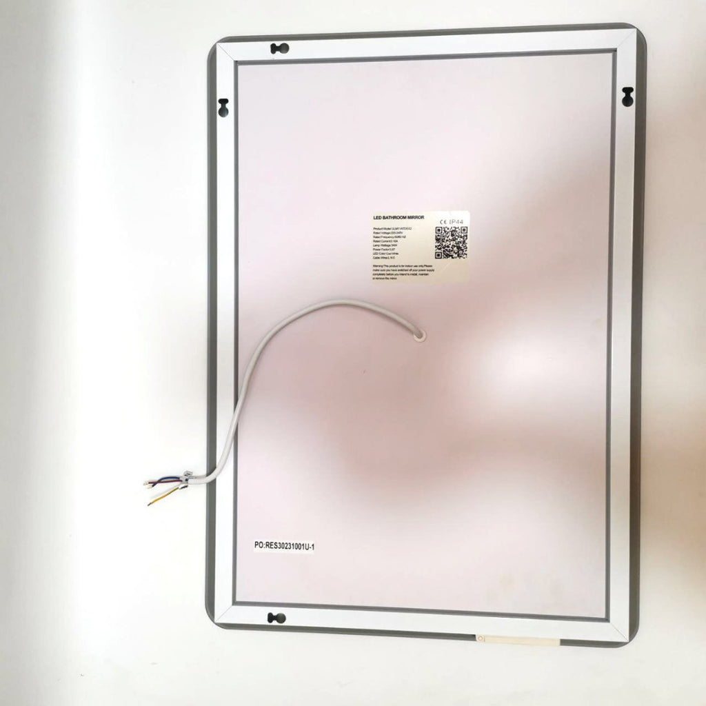 LED Bathroom Mirror 700x500mm Demister Shaver Socket Sensor Switch EMKE - Joe’s Haven