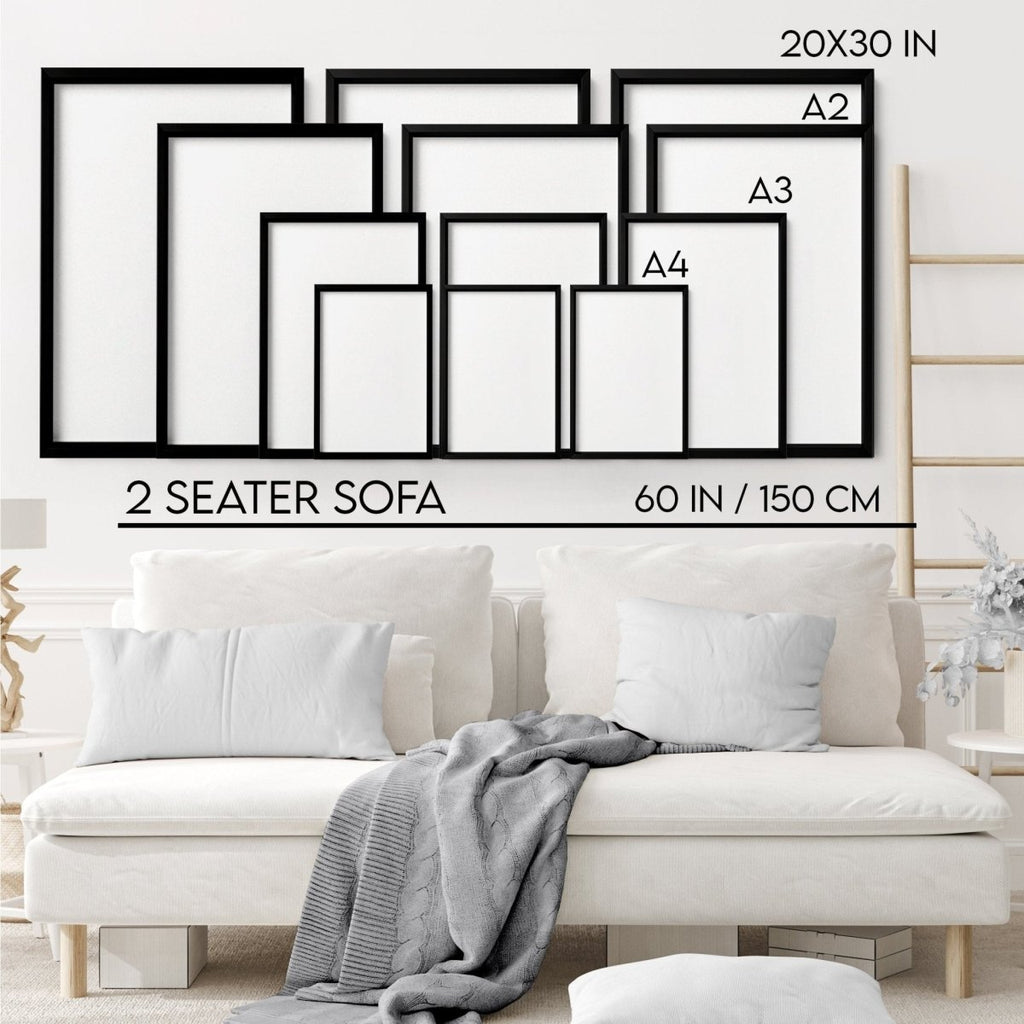 Pictures for the hallway | set of 3 framed wall art prints - Joe’s Haven
