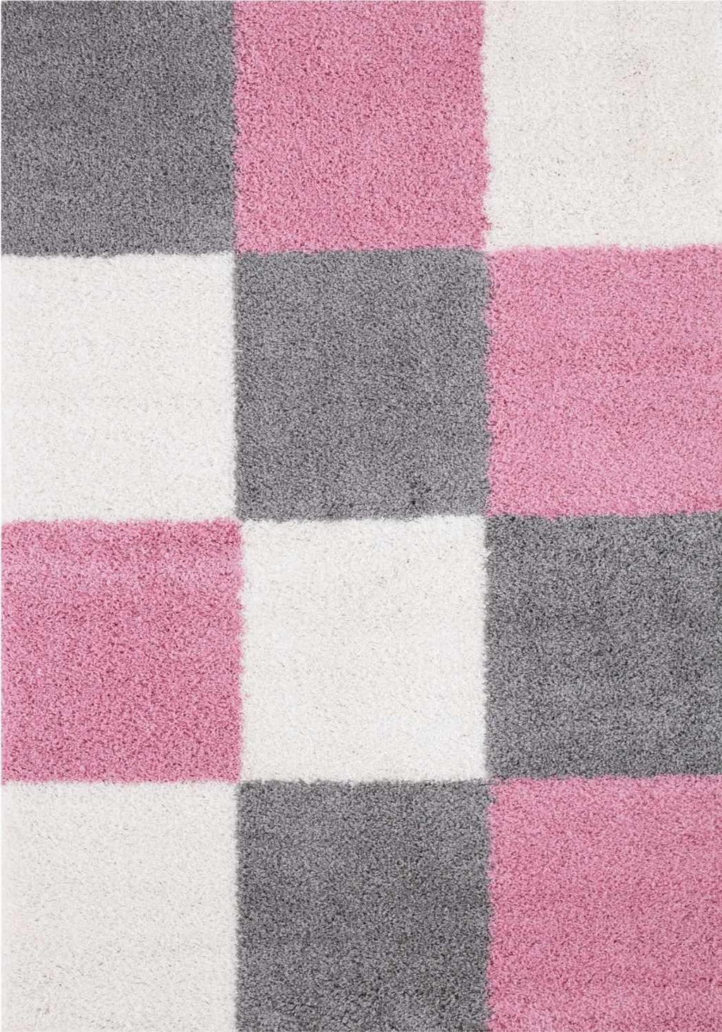 Myshaggy Geometric Pink Rug - Joe’s Haven