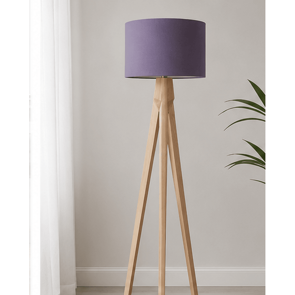 Plain Aubergine Lampshade, Purple Ceiling or Table Lamp Shade - Joe’s Haven