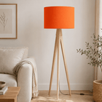 Plain Bright Orange Lampshade, Ceiling or Table Lamp Shade - Joe’s Haven