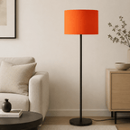 Plain Bright Orange Lampshade, Ceiling or Table Lamp Shade - Joe’s Haven