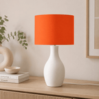 Plain Bright Orange Lampshade, Ceiling or Table Lamp Shade - Joe’s Haven