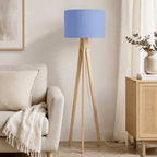 Plain Cornflower Blue Lampshade, Ceiling or Table Lamp Shade - Joe’s Haven