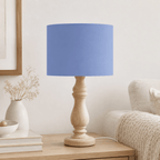 Plain Cornflower Blue Lampshade, Ceiling or Table Lamp Shade - Joe’s Haven