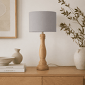 Plain Dove Grey Lampshade, Ceiling or Table Lamp Shade - Joe’s Haven