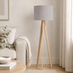 Plain Dove Grey Lampshade, Ceiling or Table Lamp Shade - Joe’s Haven