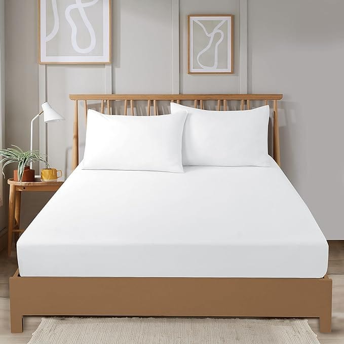 Plain Dye Luxurious Super Soft Fitted Sheets