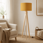 Plain Mustard Lampshade, Yellow Ceiling or Table Lamp Shade - Joe’s Haven