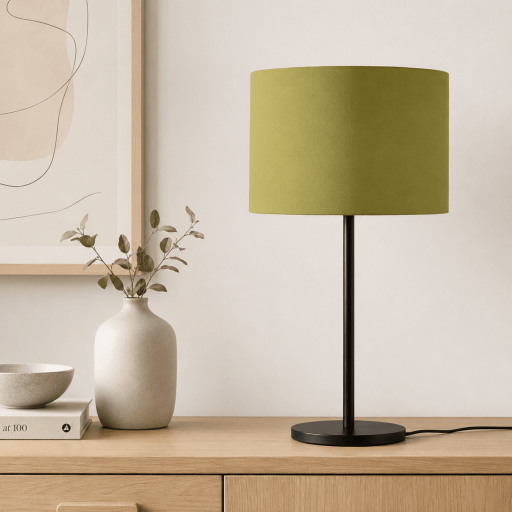 Plain Olive Green Lampshade, Ceiling or Table Lamp Shade - Joe’s Haven