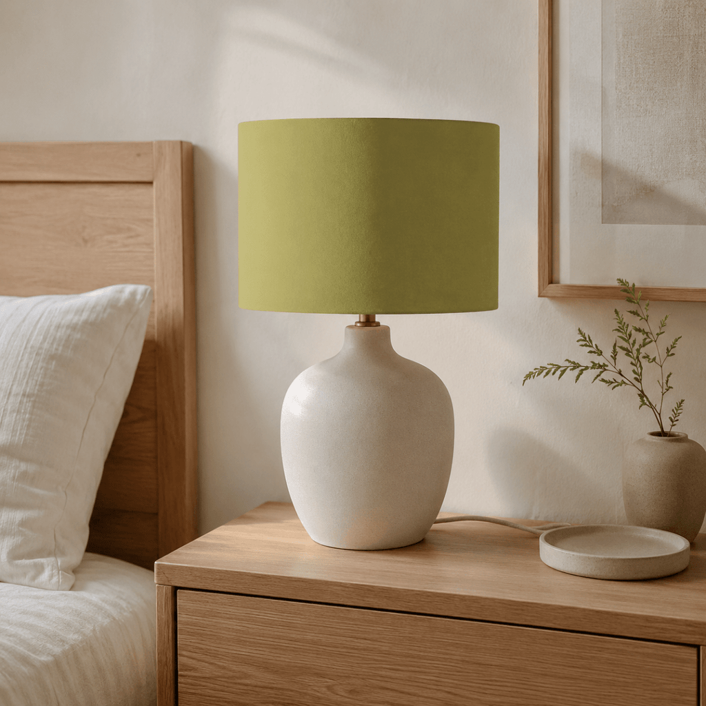 Plain Olive Green Lampshade, Ceiling or Table Lamp Shade - Joe’s Haven