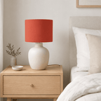 Plain Rust Red Lampshade, Ceiling or Table Lamp Shade - Joe’s Haven