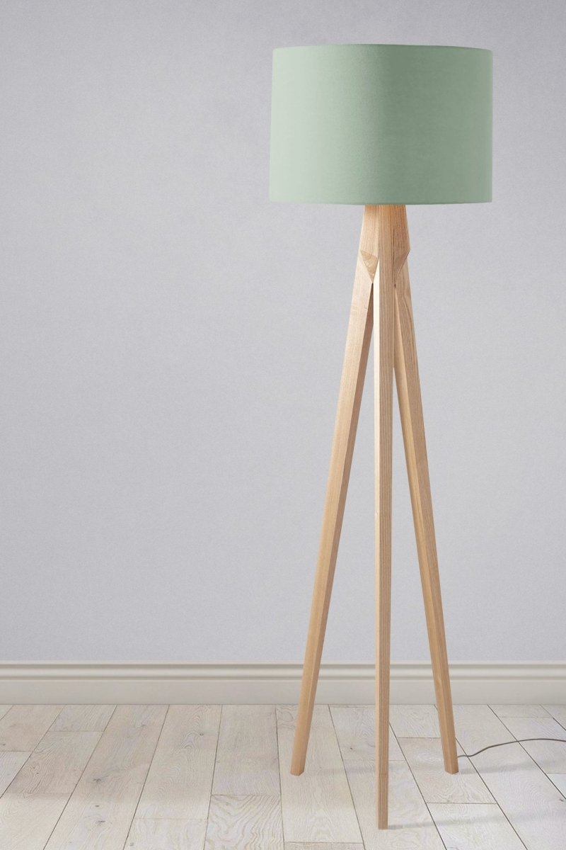 Plain Sage Green Lampshade – Handmade UK, Ceiling or Table Lamp Shade | Made to Order - Joe’s Haven