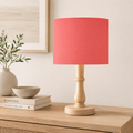 Plain Salmon Pink Lampshade, Ceiling or Table Lamp Shade - Joe’s Haven