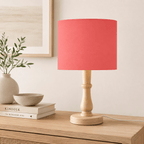 Plain Salmon Pink Lampshade, Ceiling or Table Lamp Shade - Joe’s Haven