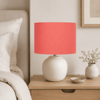Plain Salmon Pink Lampshade, Ceiling or Table Lamp Shade - Joe’s Haven