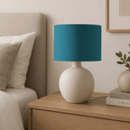 Plain Teal Lampshade, Ceiling or Table Lamp Shade - Joe’s Haven